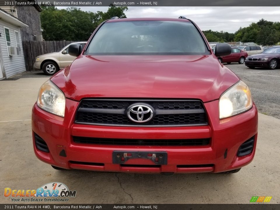 2011 Toyota RAV4 I4 4WD Barcelona Red Metallic / Ash Photo #8