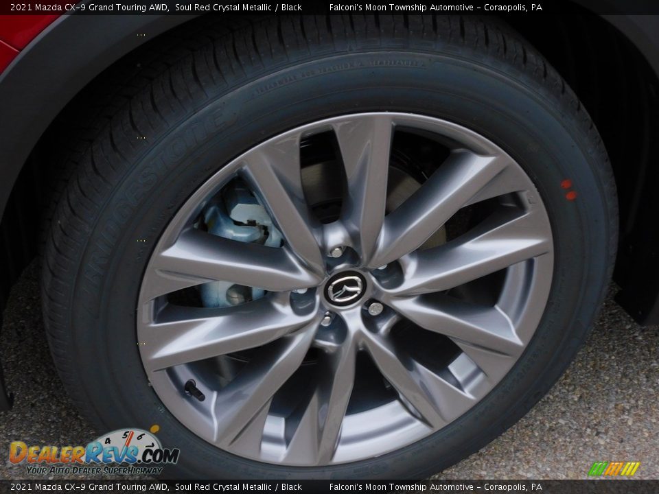 2021 Mazda CX-9 Grand Touring AWD Soul Red Crystal Metallic / Black Photo #10
