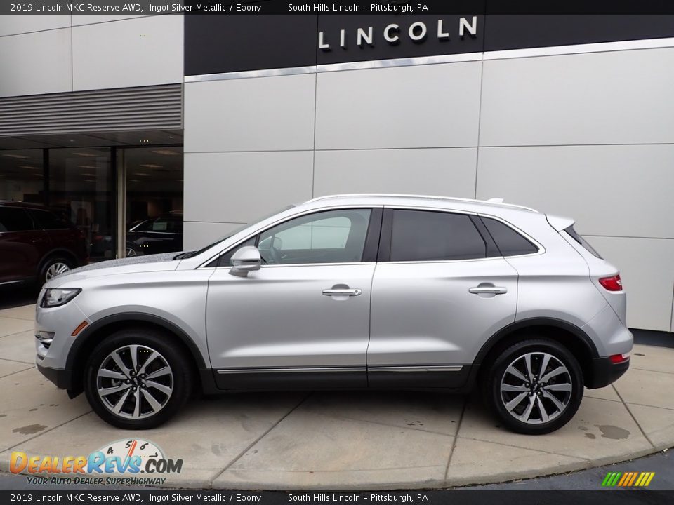 2019 Lincoln MKC Reserve AWD Ingot Silver Metallic / Ebony Photo #2