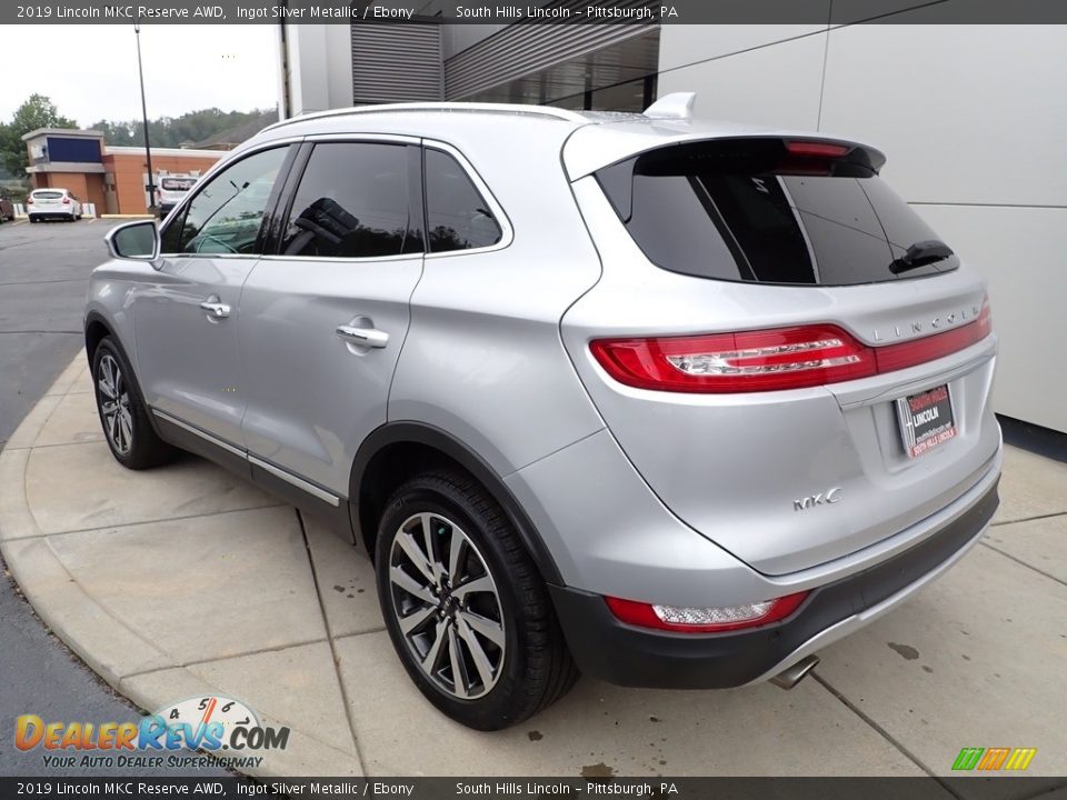 2019 Lincoln MKC Reserve AWD Ingot Silver Metallic / Ebony Photo #3