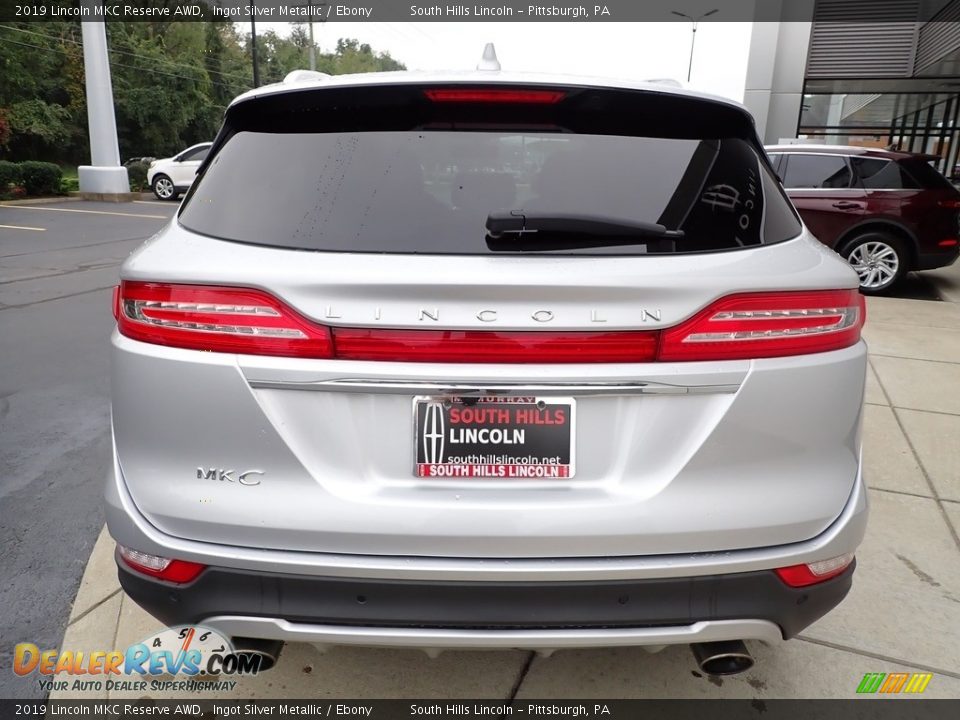 2019 Lincoln MKC Reserve AWD Ingot Silver Metallic / Ebony Photo #4