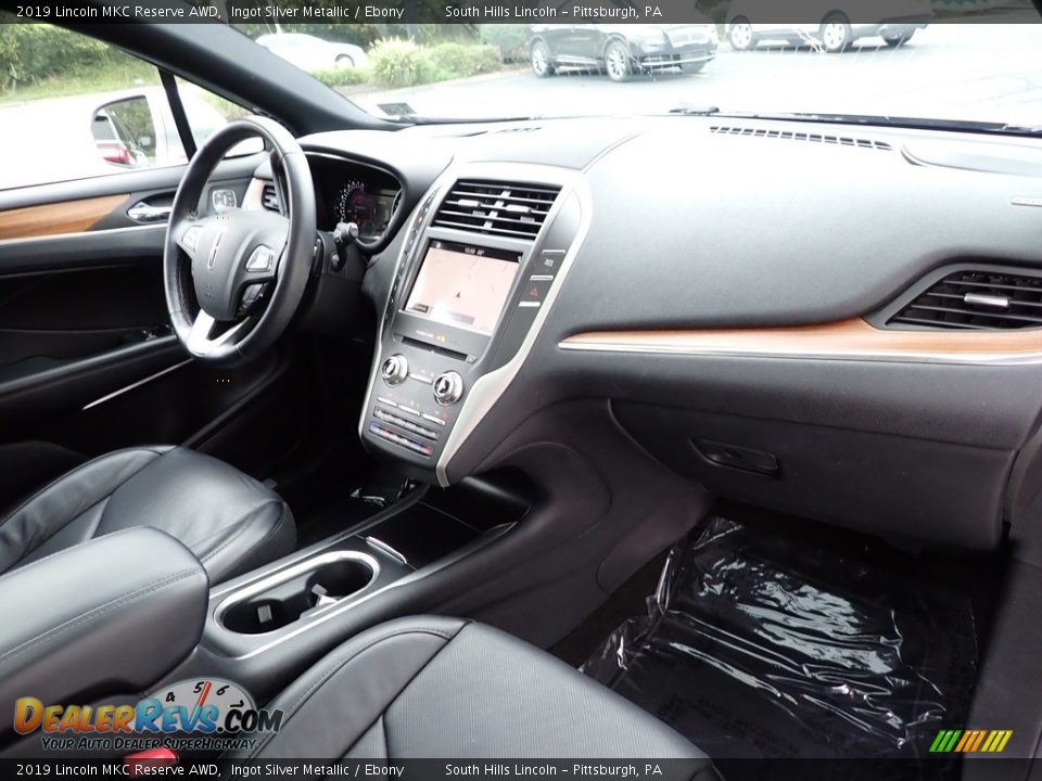 2019 Lincoln MKC Reserve AWD Ingot Silver Metallic / Ebony Photo #12