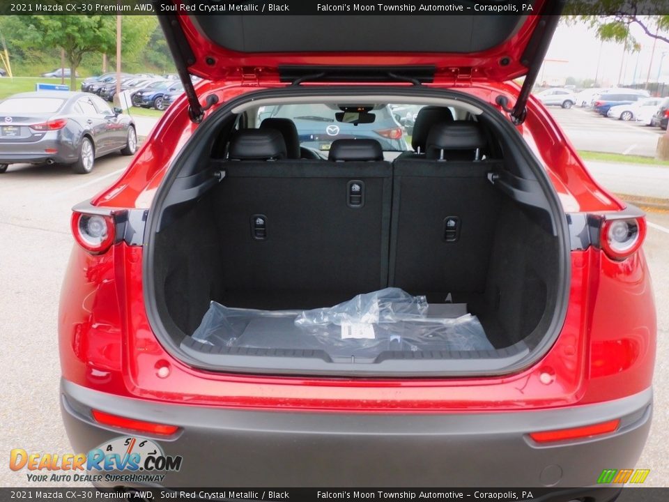 2021 Mazda CX-30 Premium AWD Soul Red Crystal Metallic / Black Photo #4