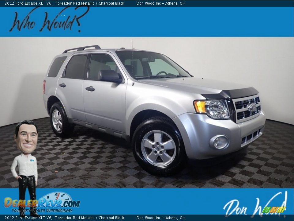 2012 Ford Escape XLT V6 Toreador Red Metallic / Charcoal Black Photo #1