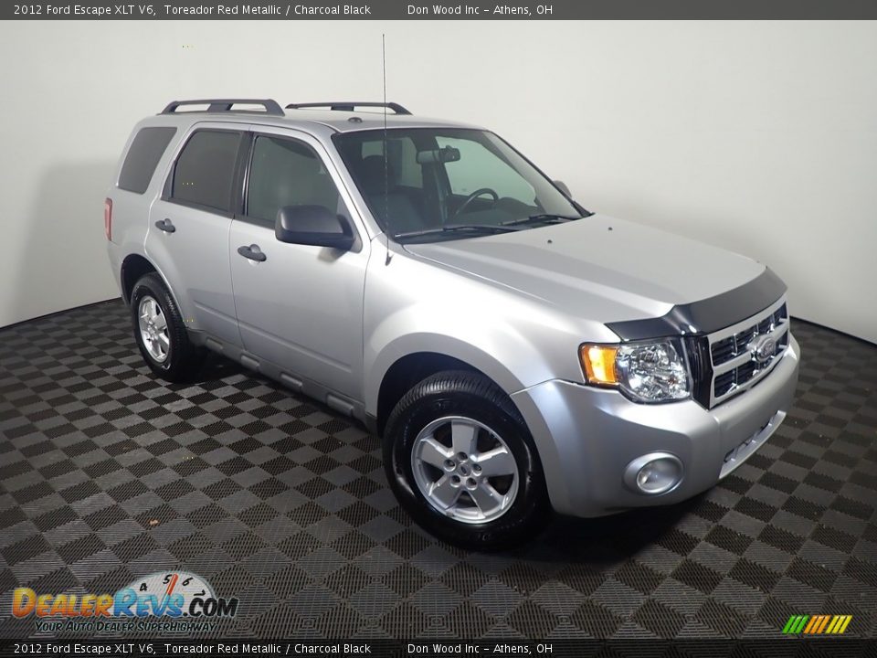 2012 Ford Escape XLT V6 Toreador Red Metallic / Charcoal Black Photo #2