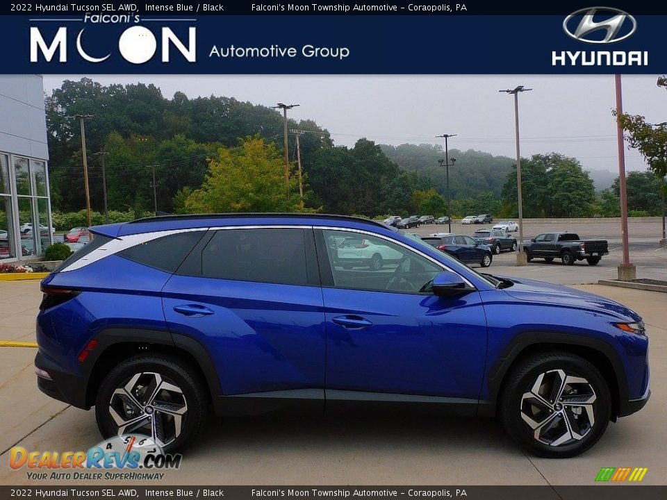 2022 Hyundai Tucson SEL AWD Intense Blue / Black Photo #1