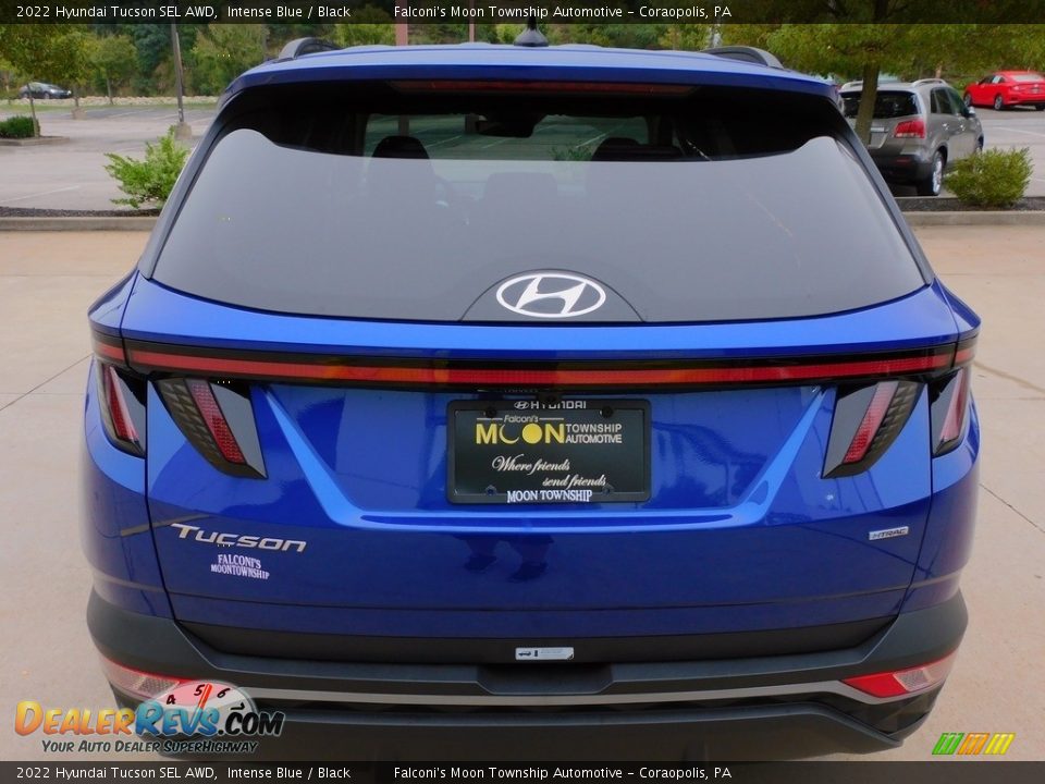 2022 Hyundai Tucson SEL AWD Intense Blue / Black Photo #3