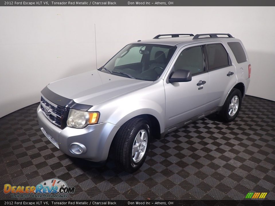 2012 Ford Escape XLT V6 Toreador Red Metallic / Charcoal Black Photo #8