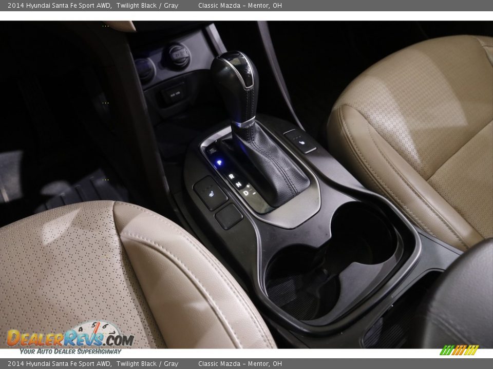 2014 Hyundai Santa Fe Sport AWD Twilight Black / Gray Photo #13