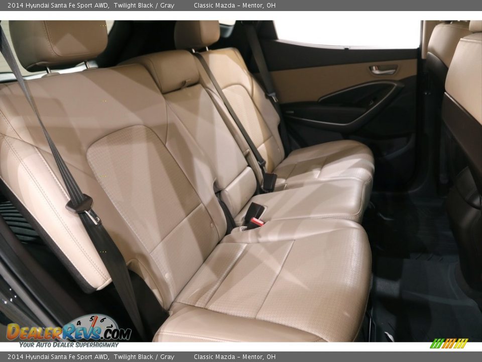2014 Hyundai Santa Fe Sport AWD Twilight Black / Gray Photo #15
