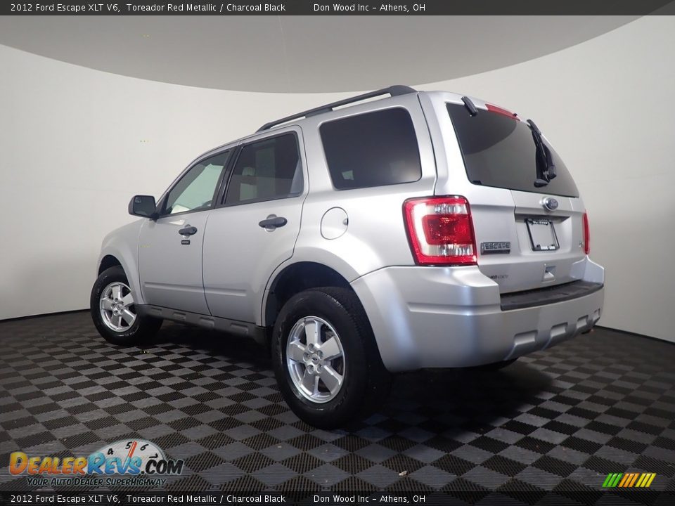 2012 Ford Escape XLT V6 Toreador Red Metallic / Charcoal Black Photo #10