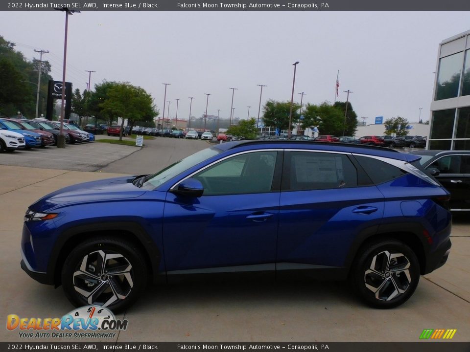 2022 Hyundai Tucson SEL AWD Intense Blue / Black Photo #6