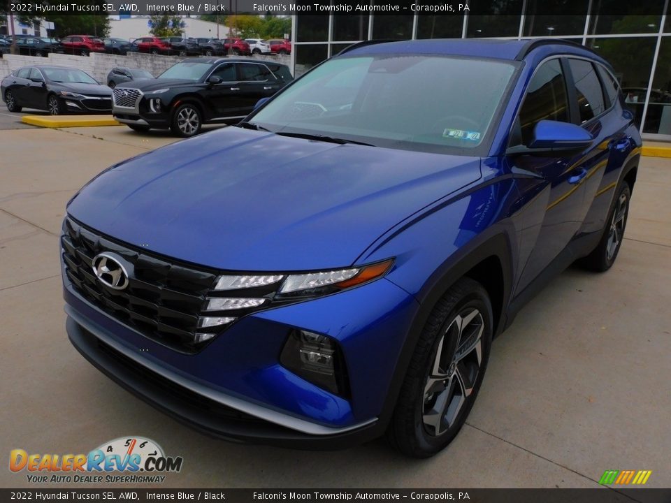 2022 Hyundai Tucson SEL AWD Intense Blue / Black Photo #7