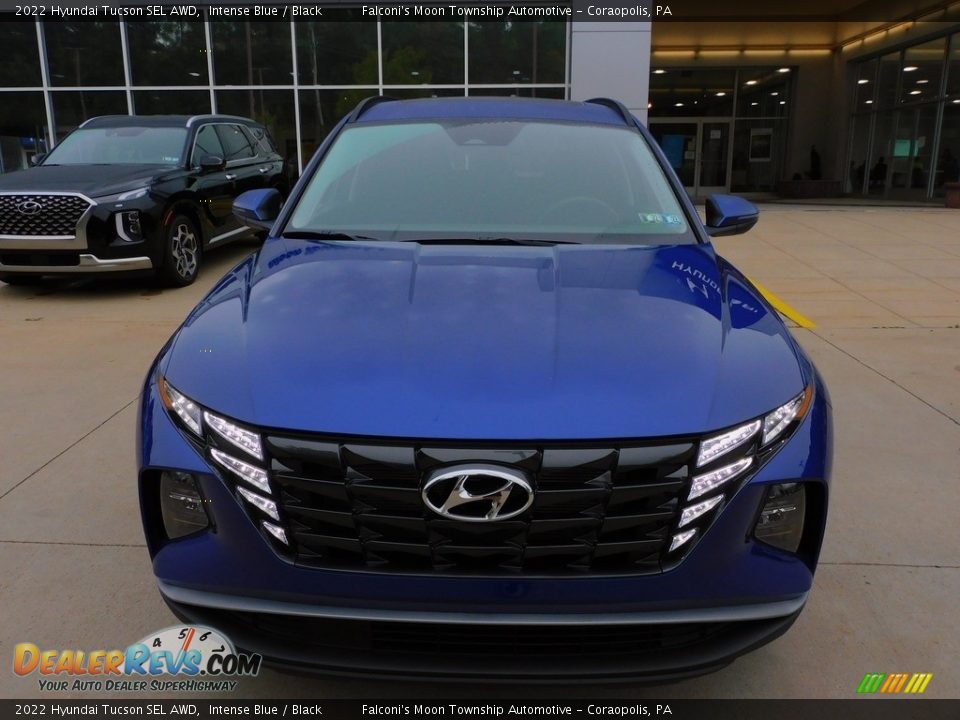 2022 Hyundai Tucson SEL AWD Intense Blue / Black Photo #8