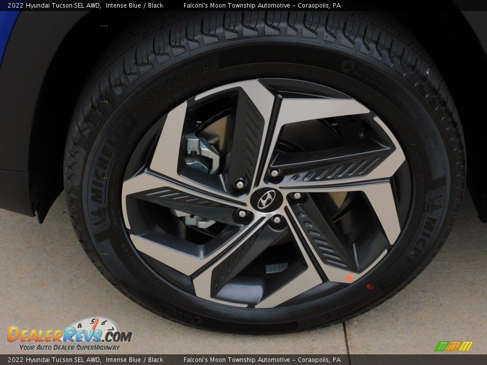 2022 Hyundai Tucson SEL AWD Intense Blue / Black Photo #10