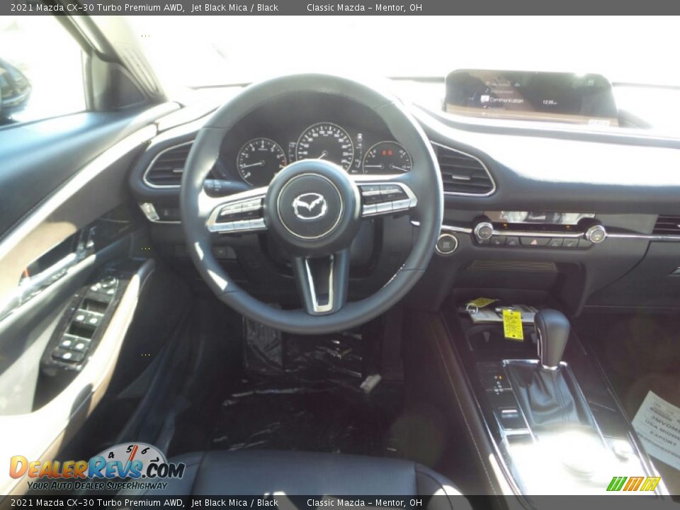 2021 Mazda CX-30 Turbo Premium AWD Jet Black Mica / Black Photo #4