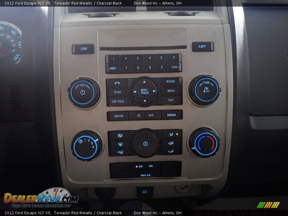 2012 Ford Escape XLT V6 Toreador Red Metallic / Charcoal Black Photo #25