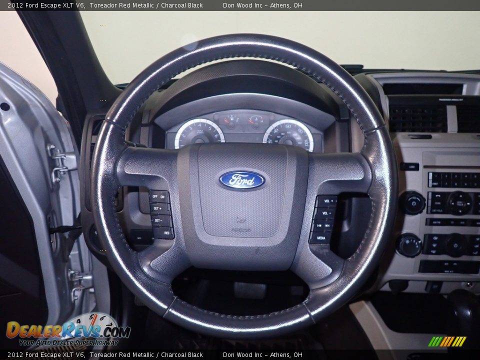 2012 Ford Escape XLT V6 Toreador Red Metallic / Charcoal Black Photo #26