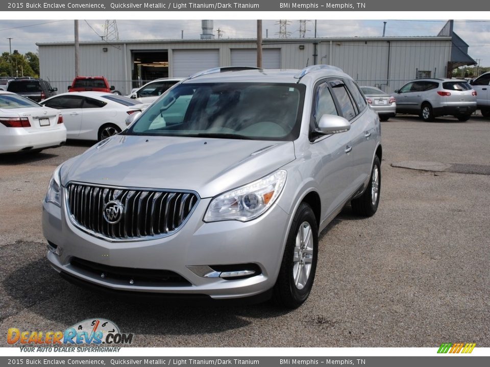 2015 Buick Enclave Convenience Quicksilver Metallic / Light Titanium/Dark Titanium Photo #1