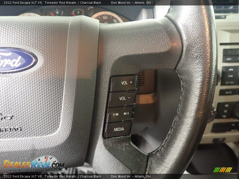 2012 Ford Escape XLT V6 Toreador Red Metallic / Charcoal Black Photo #29