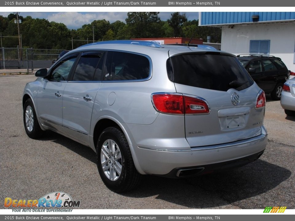 2015 Buick Enclave Convenience Quicksilver Metallic / Light Titanium/Dark Titanium Photo #3