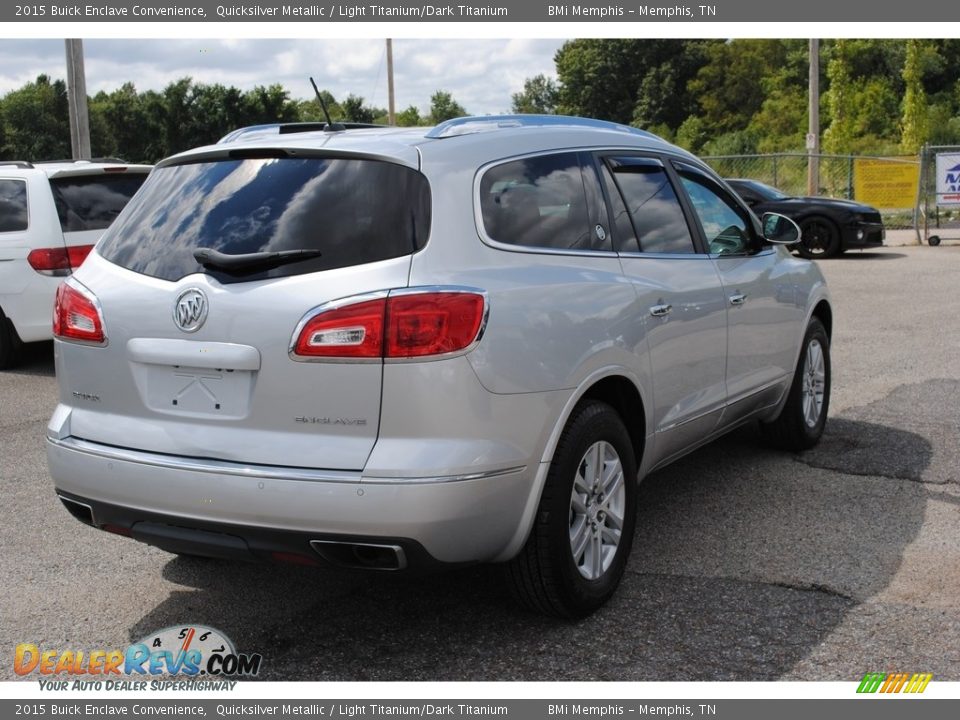 2015 Buick Enclave Convenience Quicksilver Metallic / Light Titanium/Dark Titanium Photo #5