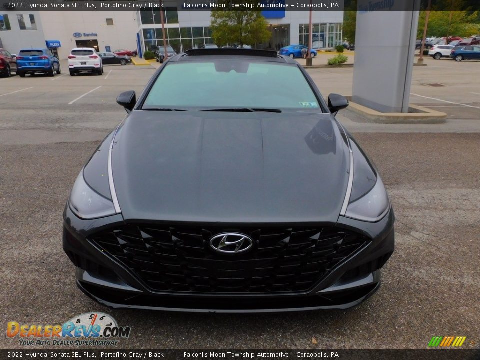 2022 Hyundai Sonata SEL Plus Portofino Gray / Black Photo #8