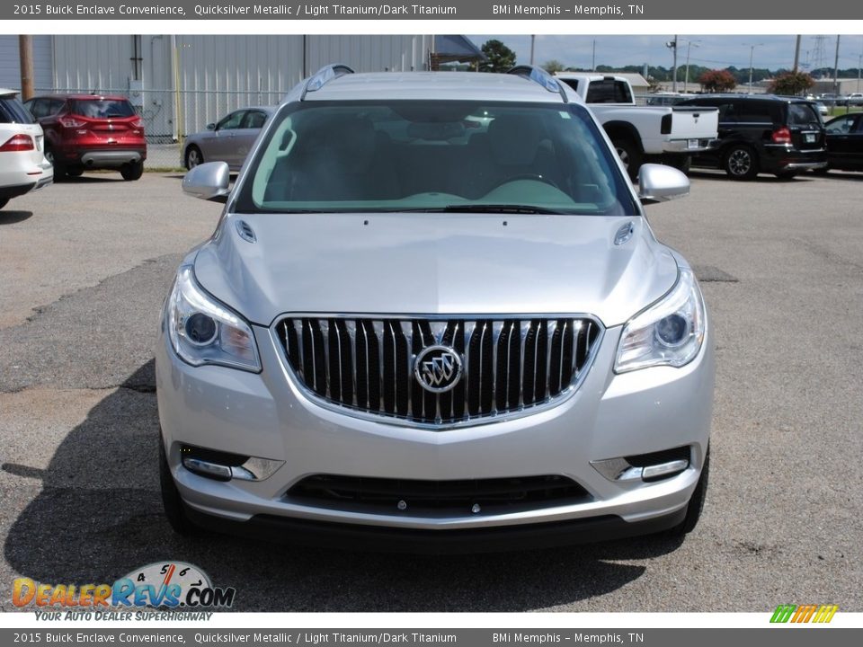 2015 Buick Enclave Convenience Quicksilver Metallic / Light Titanium/Dark Titanium Photo #8