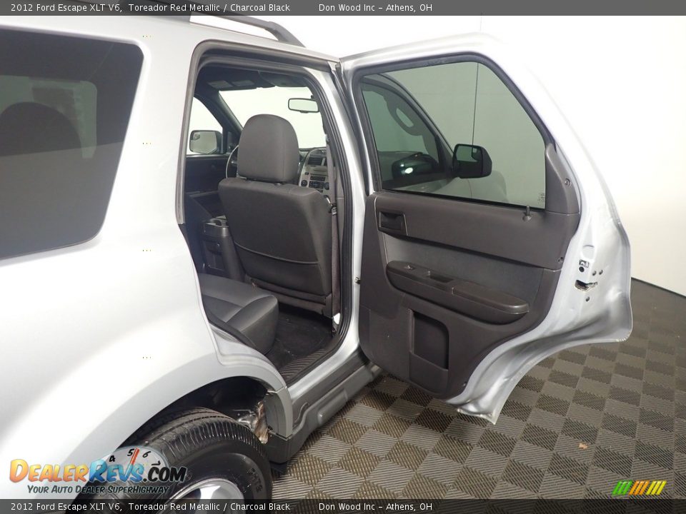 2012 Ford Escape XLT V6 Toreador Red Metallic / Charcoal Black Photo #35