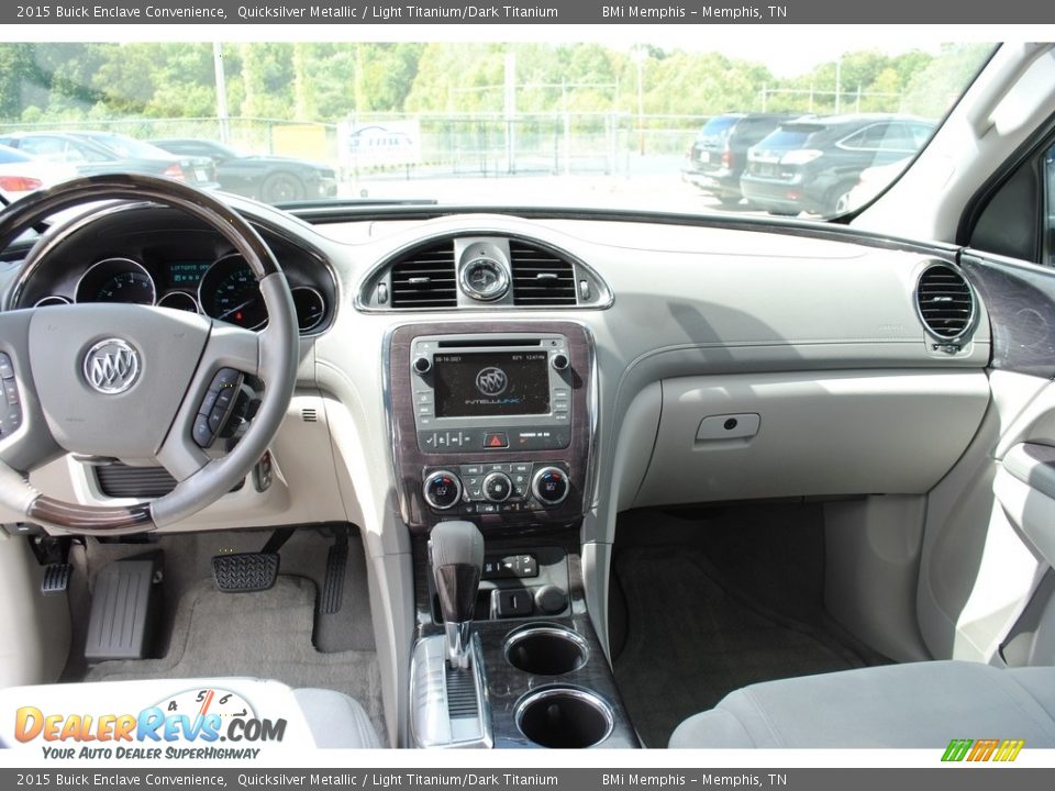 Dashboard of 2015 Buick Enclave Convenience Photo #10