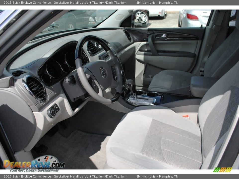 Front Seat of 2015 Buick Enclave Convenience Photo #12