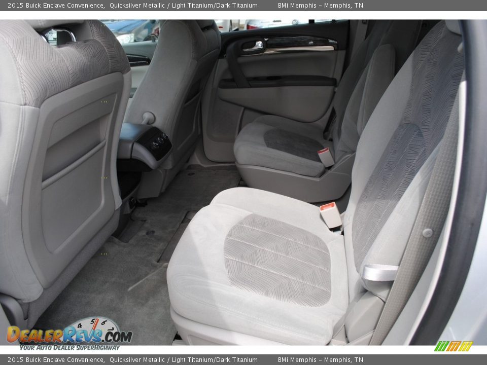 Rear Seat of 2015 Buick Enclave Convenience Photo #22