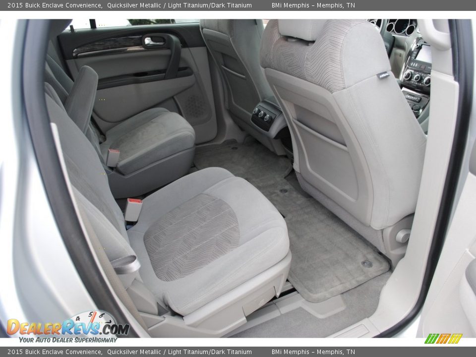 Rear Seat of 2015 Buick Enclave Convenience Photo #27