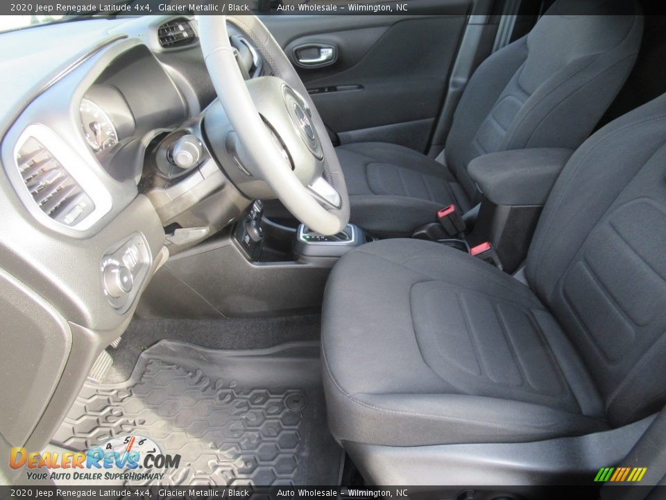 2020 Jeep Renegade Latitude 4x4 Glacier Metallic / Black Photo #10
