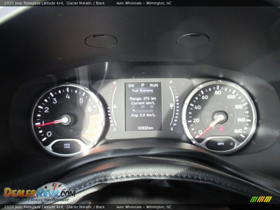 2020 Jeep Renegade Latitude 4x4 Glacier Metallic / Black Photo #16