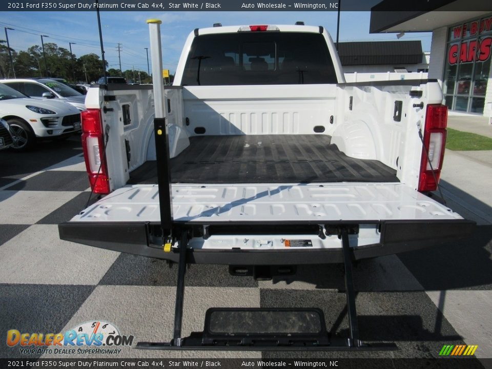 2021 Ford F350 Super Duty Platinum Crew Cab 4x4 Star White / Black Photo #5