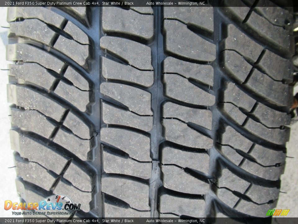 2021 Ford F350 Super Duty Platinum Crew Cab 4x4 Star White / Black Photo #9