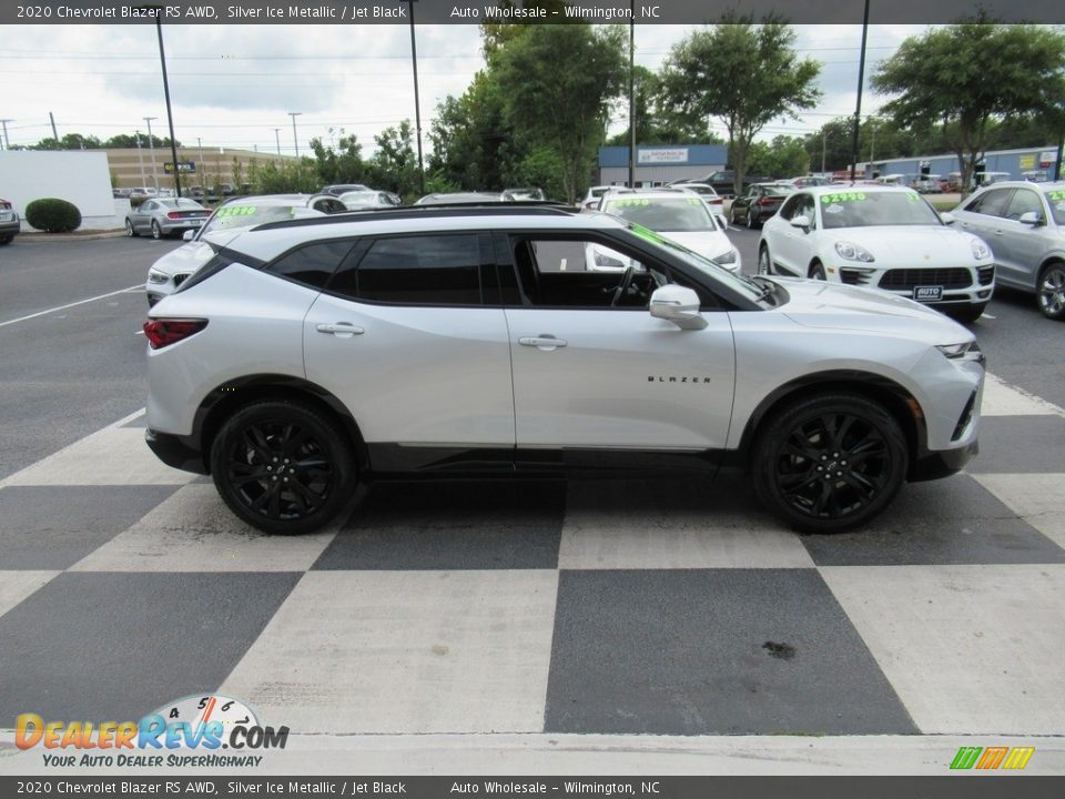 2020 Chevrolet Blazer RS AWD Silver Ice Metallic / Jet Black Photo #3