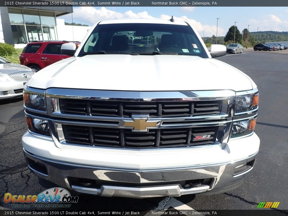 2015 Chevrolet Silverado 1500 LT Double Cab 4x4 Summit White / Jet Black Photo #3