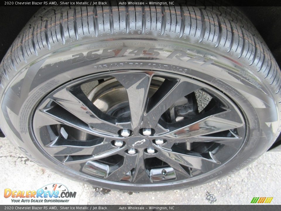 2020 Chevrolet Blazer RS AWD Silver Ice Metallic / Jet Black Photo #7