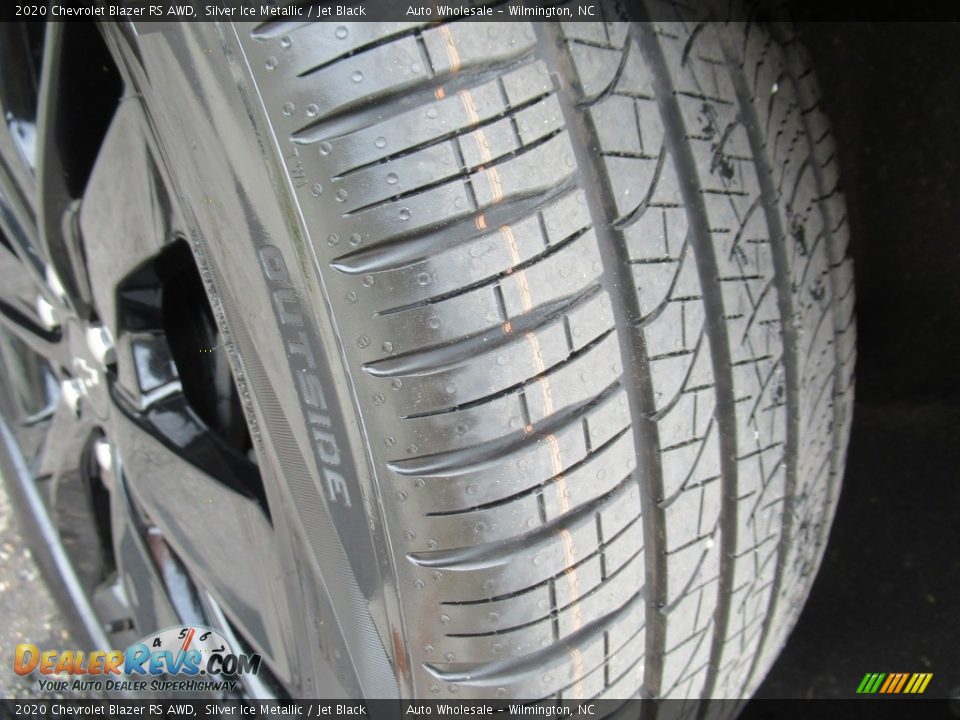 2020 Chevrolet Blazer RS AWD Silver Ice Metallic / Jet Black Photo #8