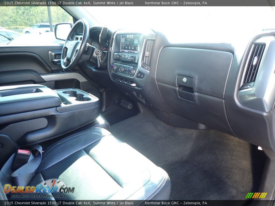 2015 Chevrolet Silverado 1500 LT Double Cab 4x4 Summit White / Jet Black Photo #6