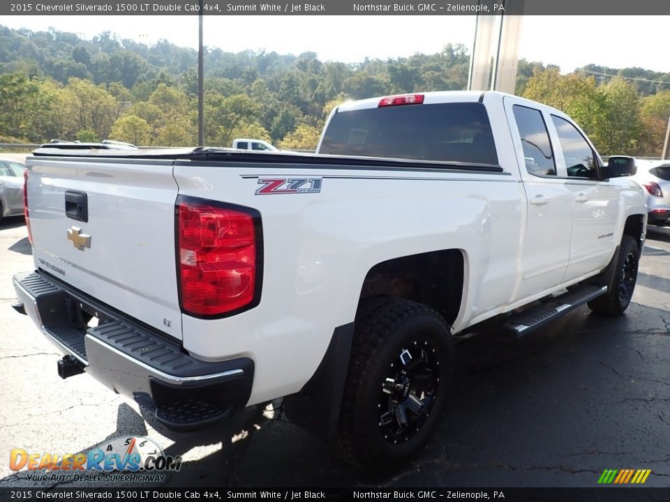 2015 Chevrolet Silverado 1500 LT Double Cab 4x4 Summit White / Jet Black Photo #9