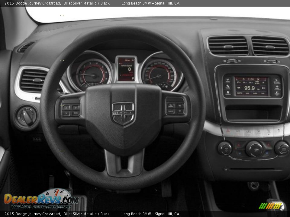 2015 Dodge Journey Crossroad Billet Silver Metallic / Black Photo #1