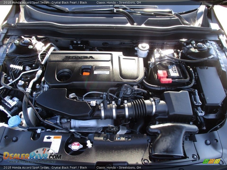 2018 Honda Accord Sport Sedan 2.0 Liter Turbocharged DOHC 16-Valve VTEC 4 Cylinder Engine Photo #15