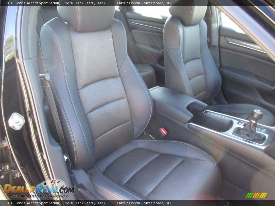 Front Seat of 2018 Honda Accord Sport Sedan Photo #18
