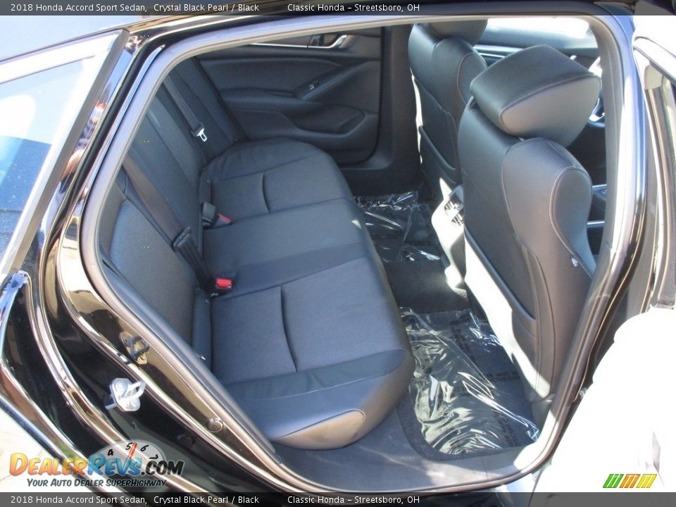 Rear Seat of 2018 Honda Accord Sport Sedan Photo #20
