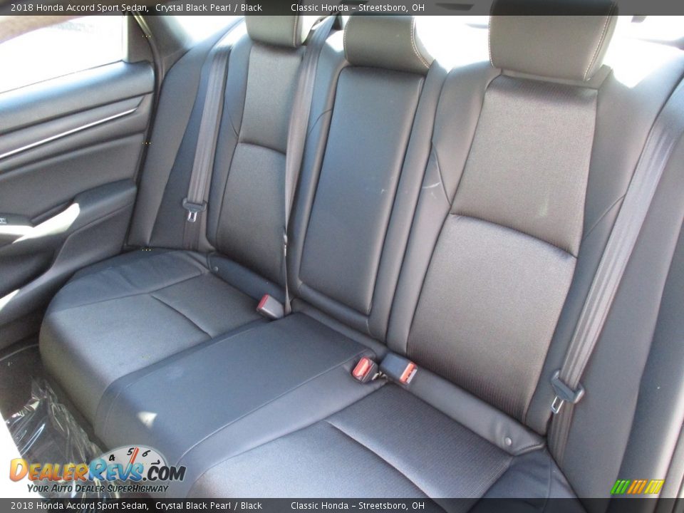 Rear Seat of 2018 Honda Accord Sport Sedan Photo #24