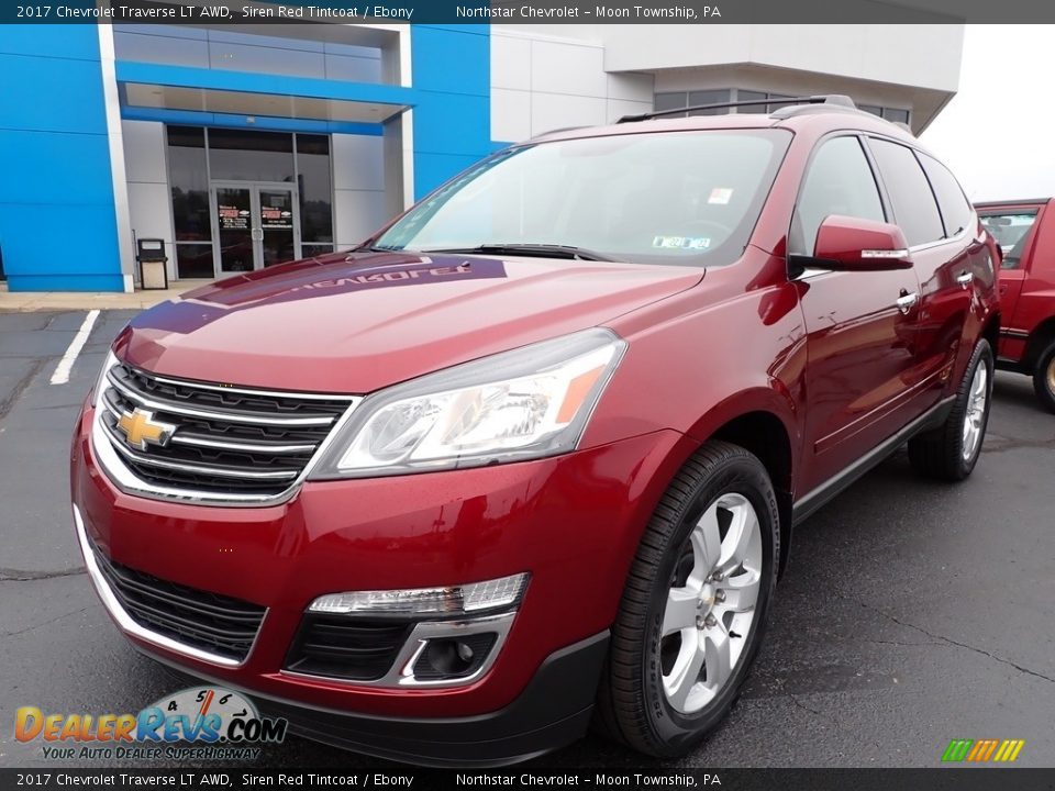 2017 Chevrolet Traverse LT AWD Siren Red Tintcoat / Ebony Photo #2