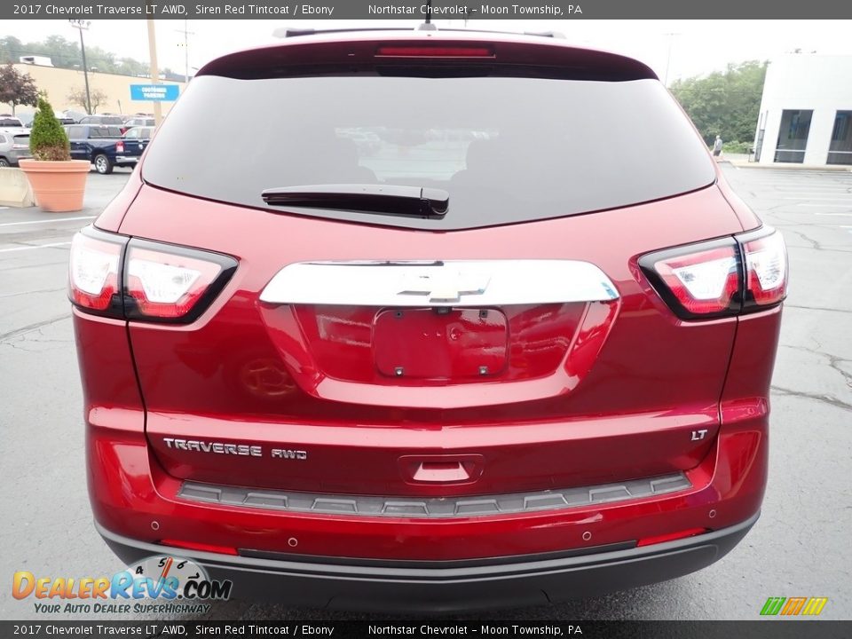 2017 Chevrolet Traverse LT AWD Siren Red Tintcoat / Ebony Photo #5